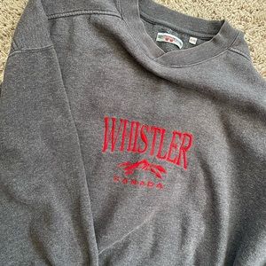 Oversized Whistler Crewneck